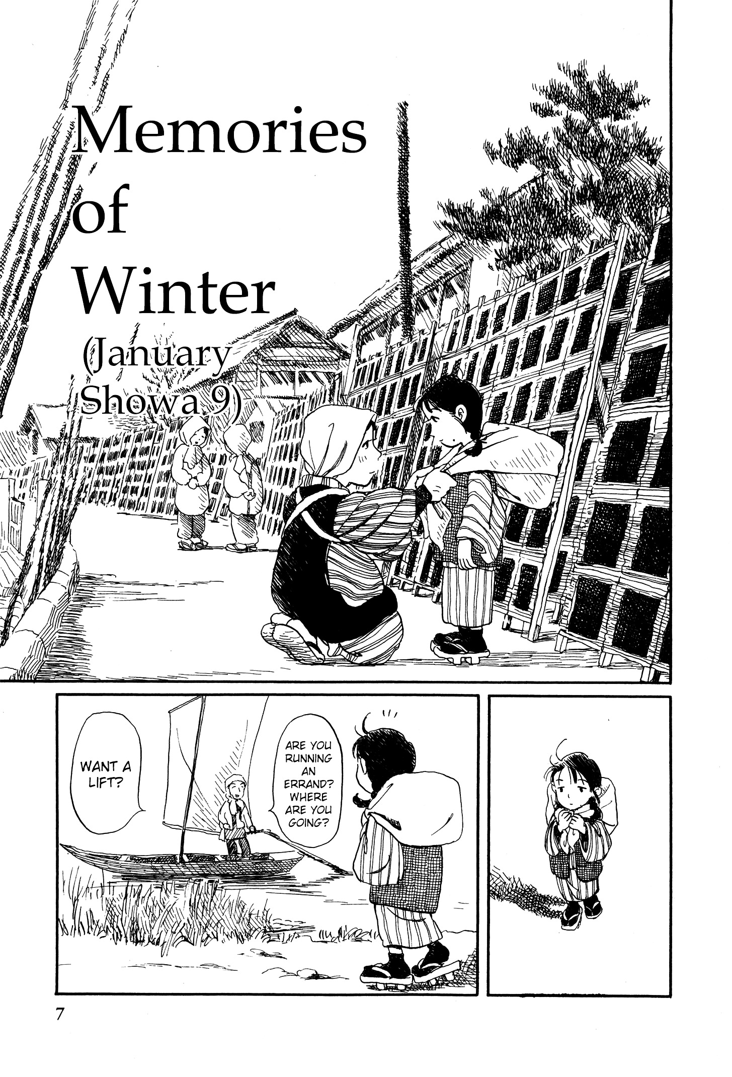 Kono Sekai No Katasumini - Vol.1 Chapter A : Memories Of Winter (January Showa 9)