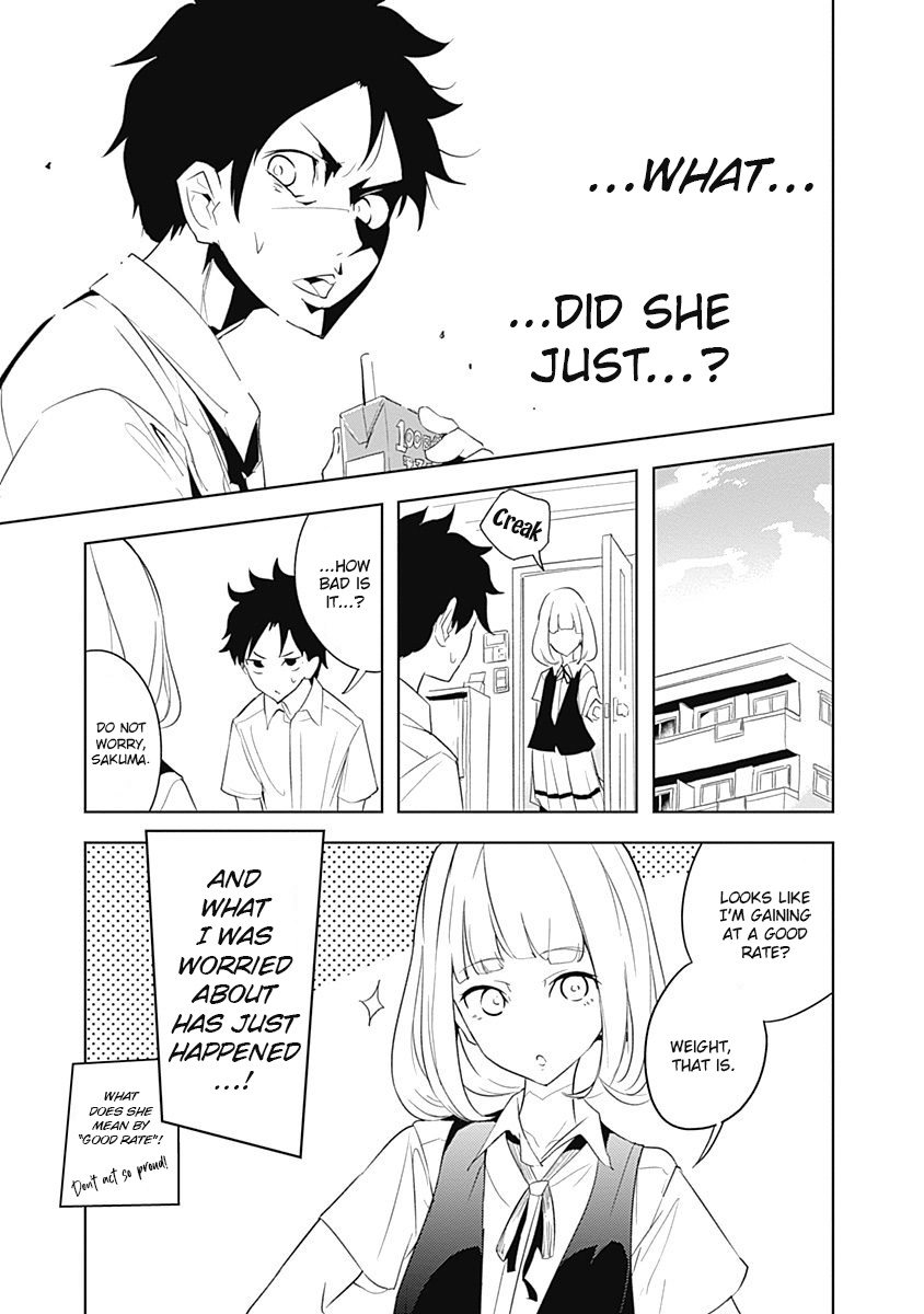 Tsukiiro No Invader - Vol.2 Chapter 8: Aggressive Calorie Cleanup Program