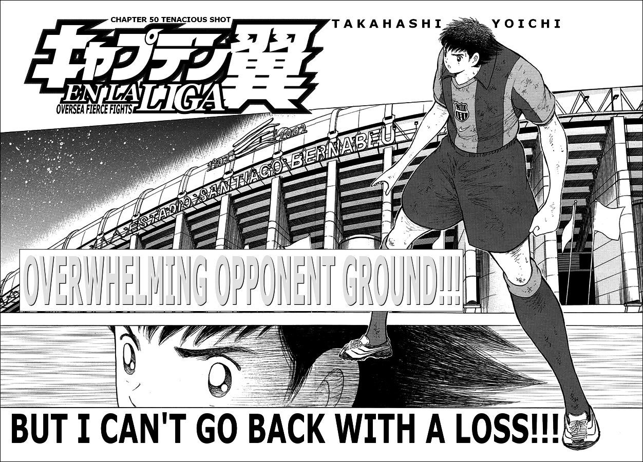 Captain Tsubasa - Kaigai Kekidou-Hen - En La Liga - Vol.1 Chapter 50 : Tenacious Shot