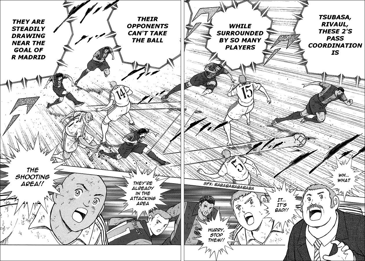 Captain Tsubasa - Kaigai Kekidou-Hen - En La Liga - Vol.1 Chapter 50 : Tenacious Shot