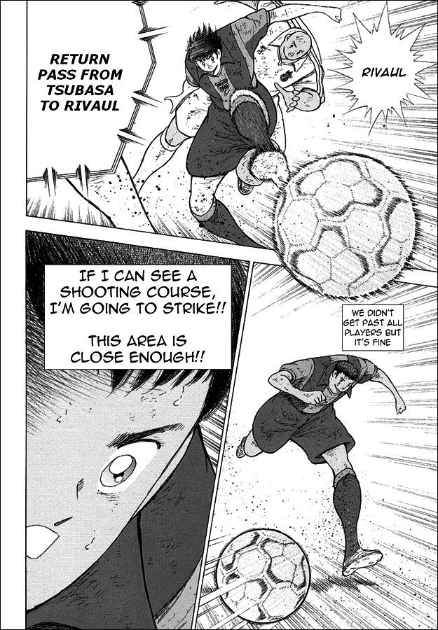 Captain Tsubasa - Kaigai Kekidou-Hen - En La Liga - Vol.1 Chapter 50 : Tenacious Shot