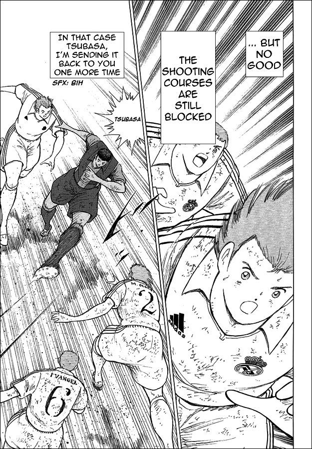 Captain Tsubasa - Kaigai Kekidou-Hen - En La Liga - Vol.1 Chapter 50 : Tenacious Shot