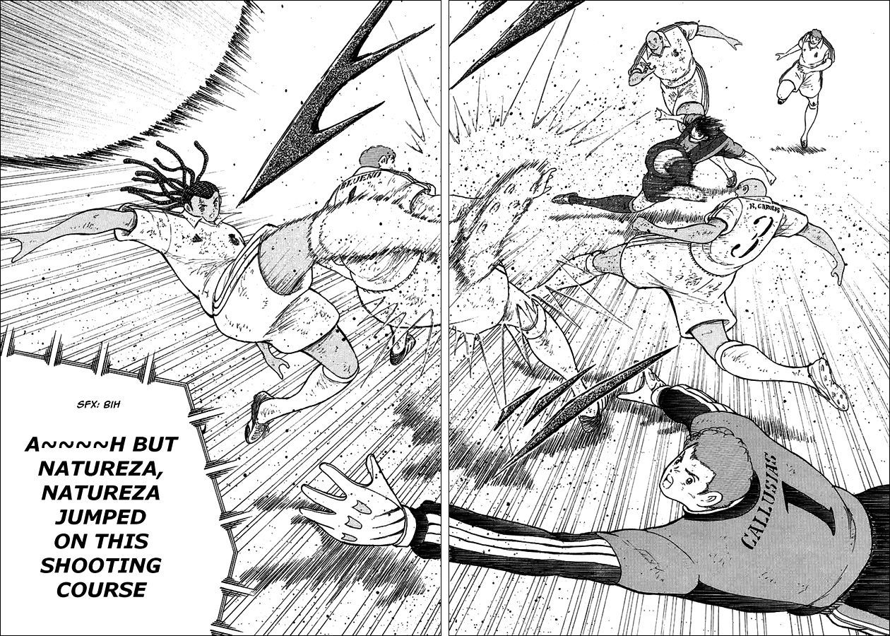 Captain Tsubasa - Kaigai Kekidou-Hen - En La Liga - Vol.1 Chapter 50 : Tenacious Shot