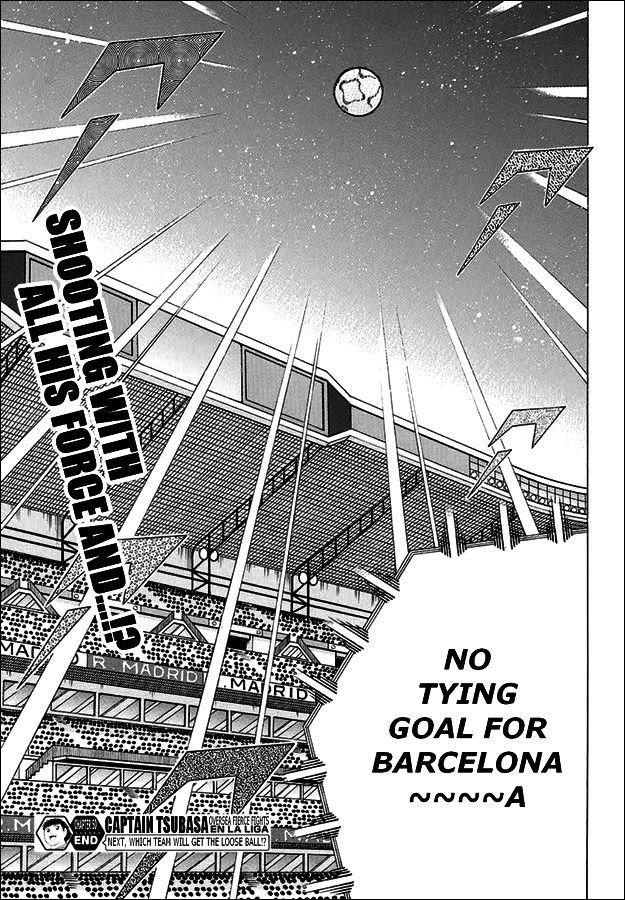 Captain Tsubasa - Kaigai Kekidou-Hen - En La Liga - Vol.1 Chapter 50 : Tenacious Shot