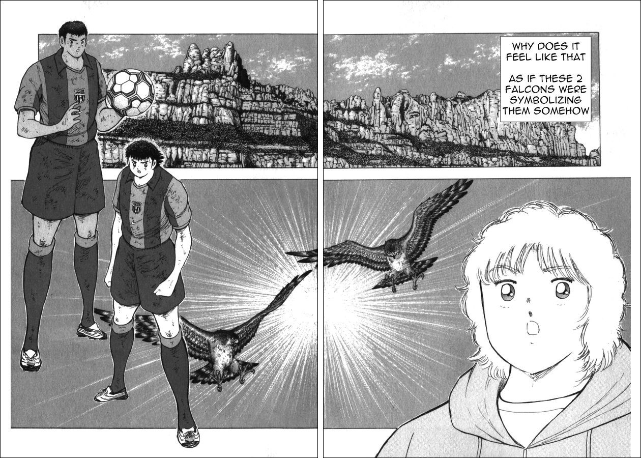 Captain Tsubasa - Kaigai Kekidou-Hen - En La Liga - Vol.1 Chapter 49 : 2 Falcons