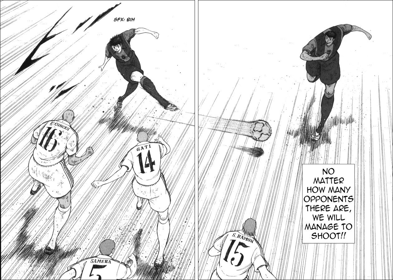 Captain Tsubasa - Kaigai Kekidou-Hen - En La Liga - Vol.1 Chapter 49 : 2 Falcons