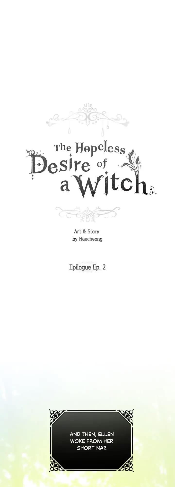 A Witch's Hopeless Wish - Chapter 132 [End]: Epilogue 2