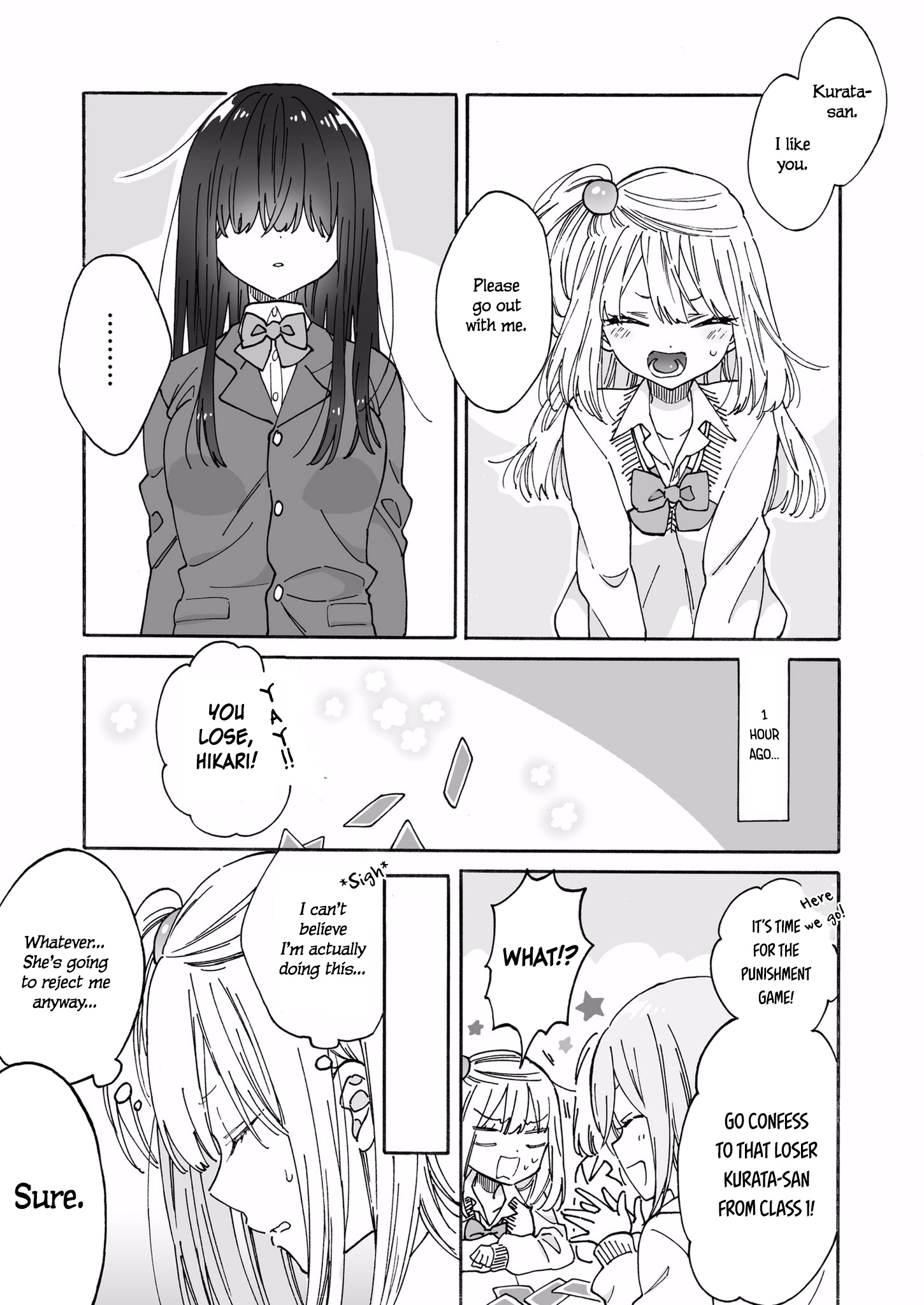 Kurasu No Jimiko Ni Chokkaidashitara Yarikaesareta - Chapter 1