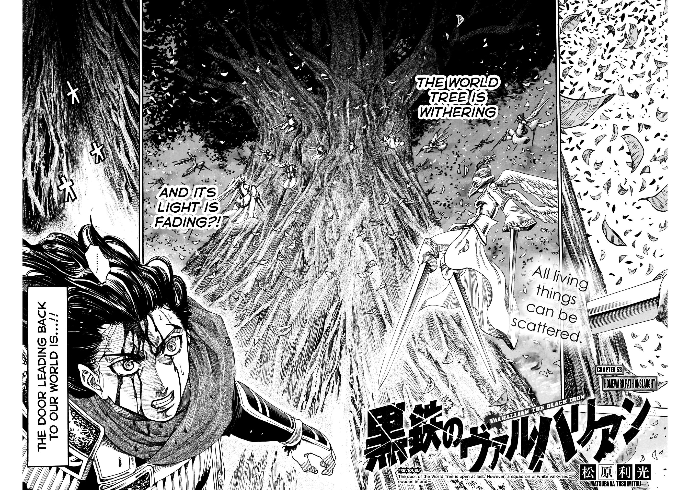 Kurogane No Valhallian - Chapter 53: Homeward Path Onslaught