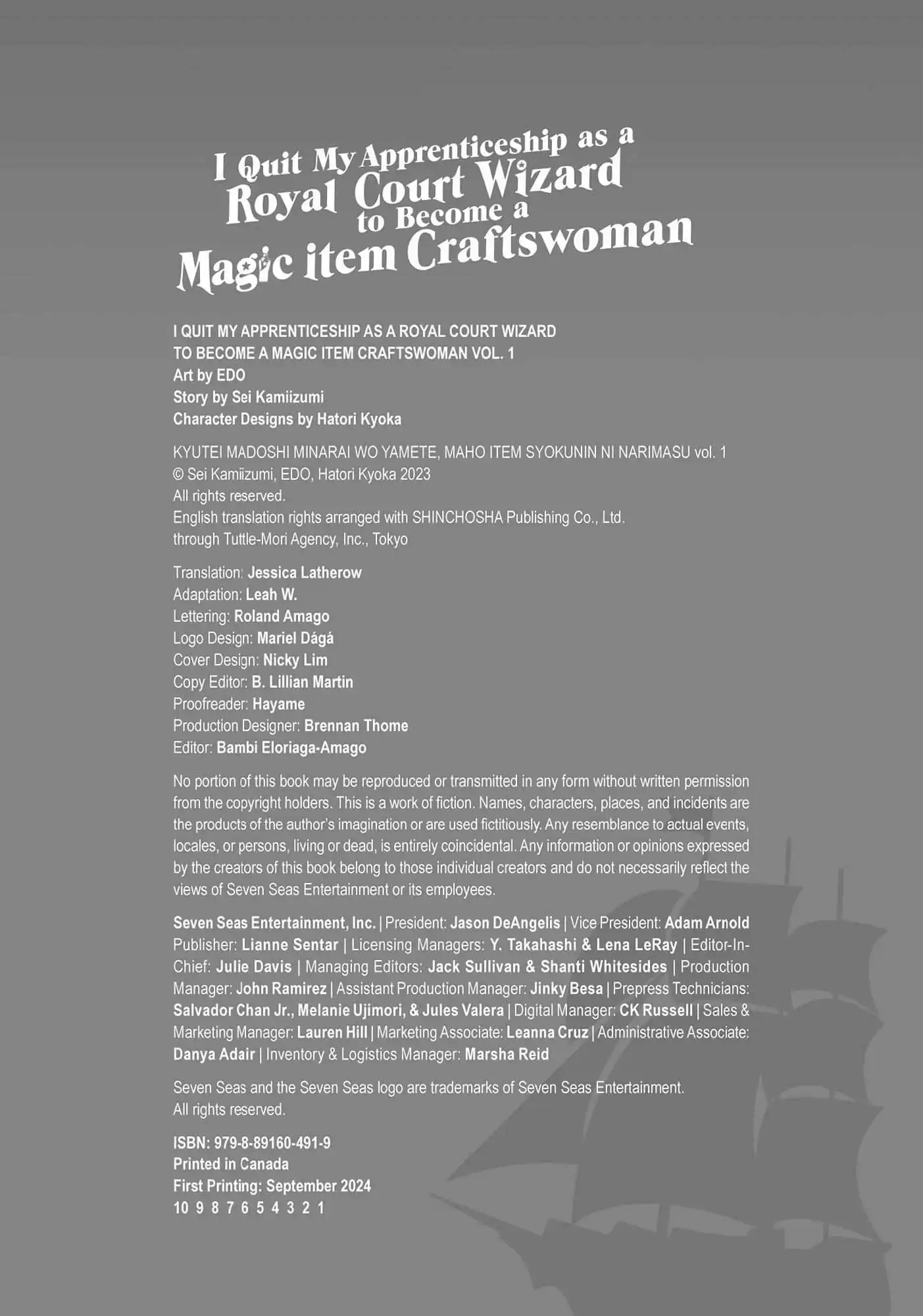 I Quit My Apprenticeship As A Royal Court Wizard To Become A Magic Item Craftswoman - Chapter 5