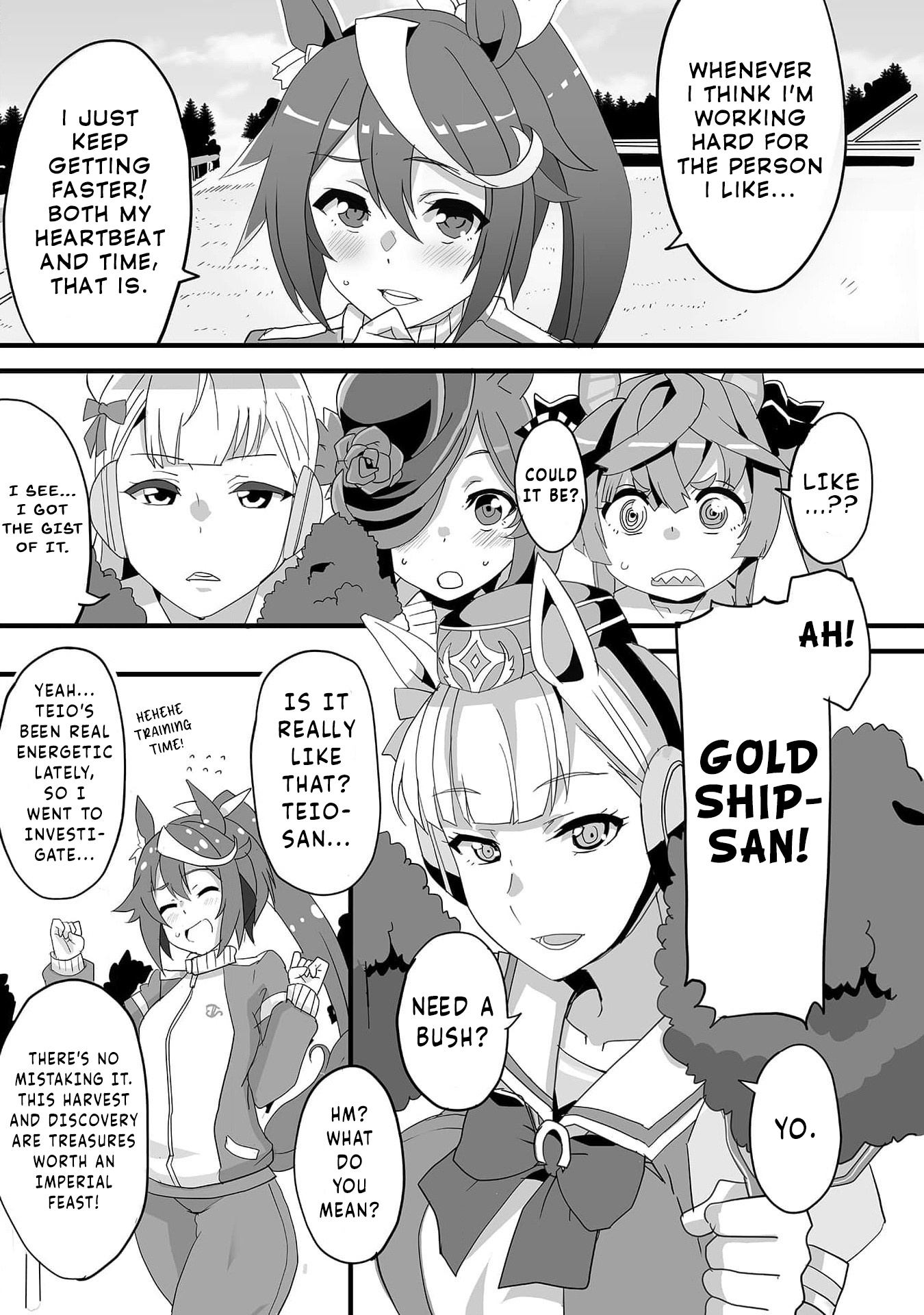 Uma Musume Pretty Derby Anthology Comic Star - Vol.1 Chapter 10: Turbo Doesn't Understand!