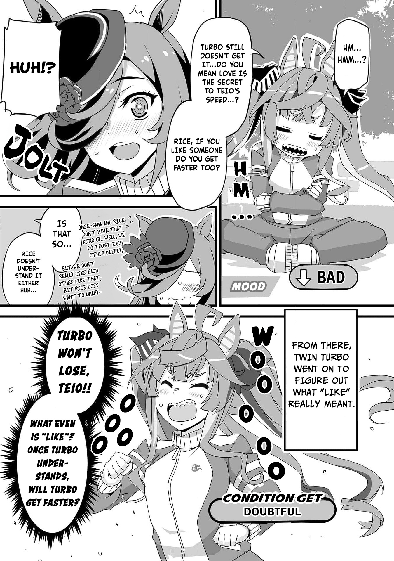 Uma Musume Pretty Derby Anthology Comic Star - Vol.1 Chapter 10: Turbo Doesn't Understand!