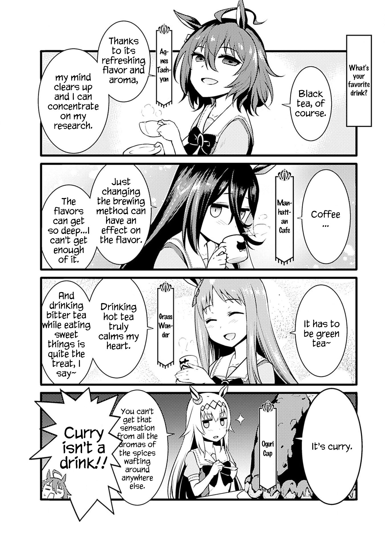 Uma Musume Pretty Derby Anthology Comic Star - Vol.1 Chapter 4: Uma Musume's Days Off