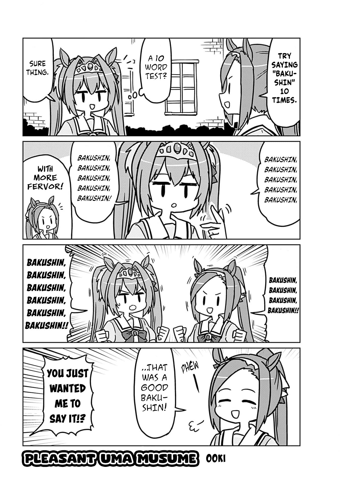 Uma Musume Pretty Derby Anthology Comic Star - Vol.1 Chapter 3: Pleasant Uma Musume