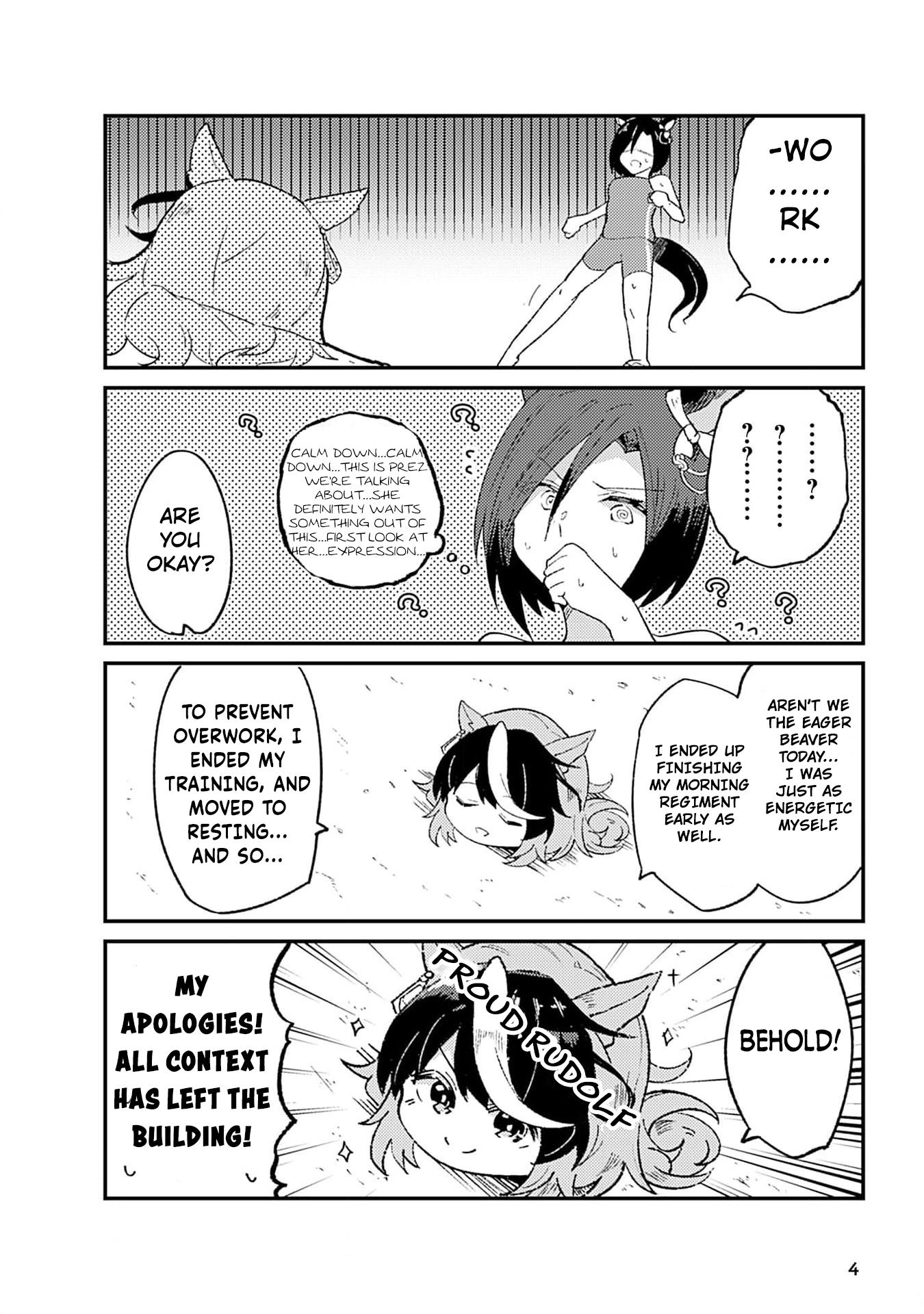 Uma Musume Pretty Derby Anthology Comic Star - Vol.1 Chapter 1: "How To Follow-Up" A Gag