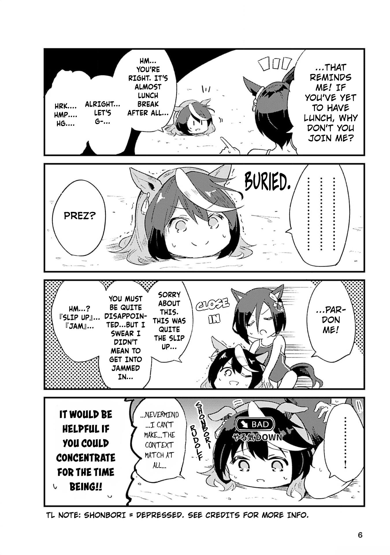 Uma Musume Pretty Derby Anthology Comic Star - Vol.1 Chapter 1: "How To Follow-Up" A Gag