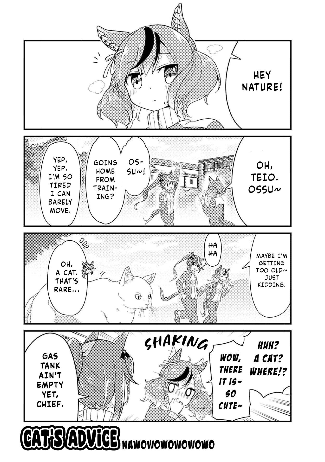 Uma Musume Pretty Derby Anthology Comic Star - Vol.1 Chapter 9: Cat's Advice