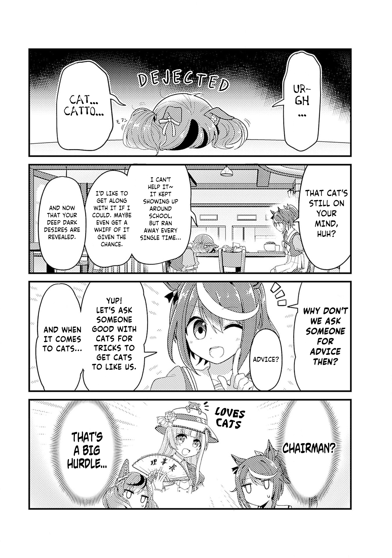 Uma Musume Pretty Derby Anthology Comic Star - Vol.1 Chapter 9: Cat's Advice