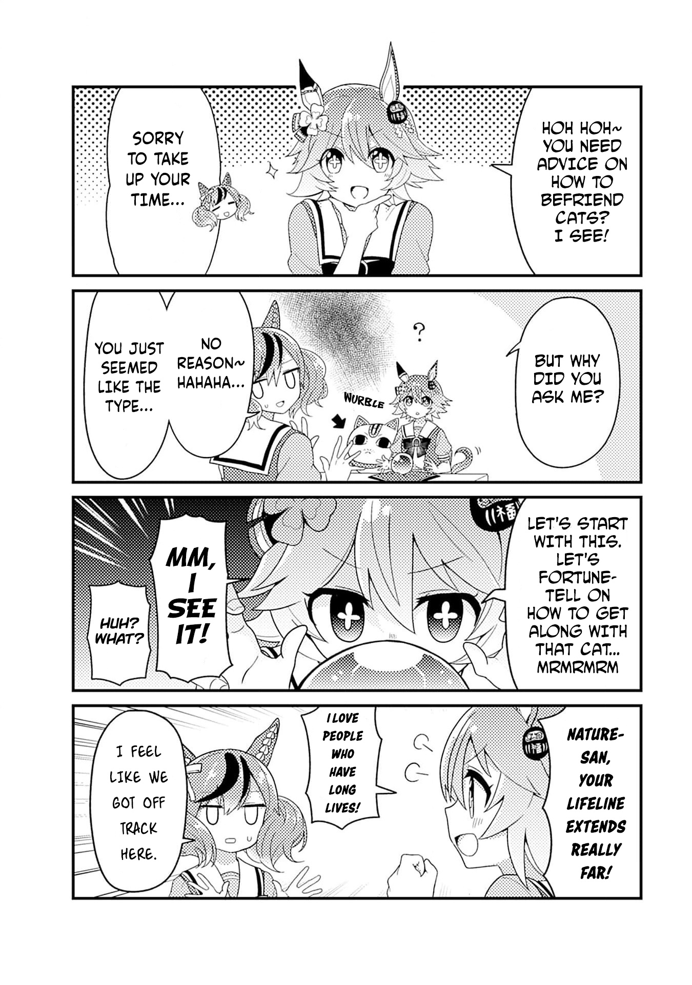 Uma Musume Pretty Derby Anthology Comic Star - Vol.1 Chapter 9: Cat's Advice