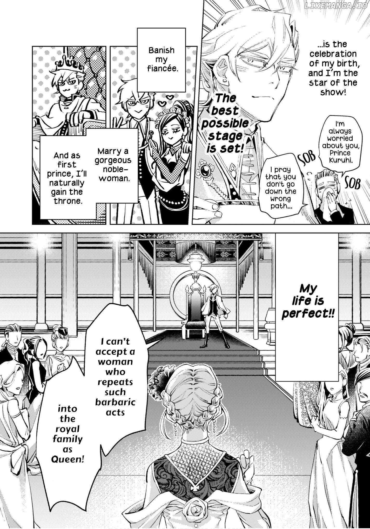 Danzai Sareta Dame Ouji, Hiroimashita - Chapter 1