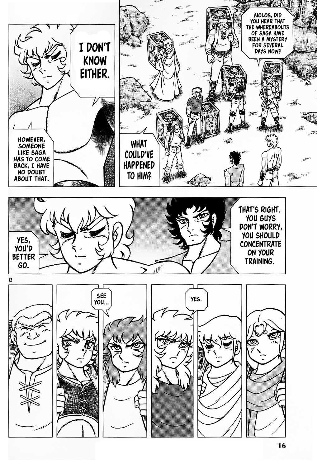 Saint Seiya: Episode Zero - Vol.1 Chapter 1: Omen