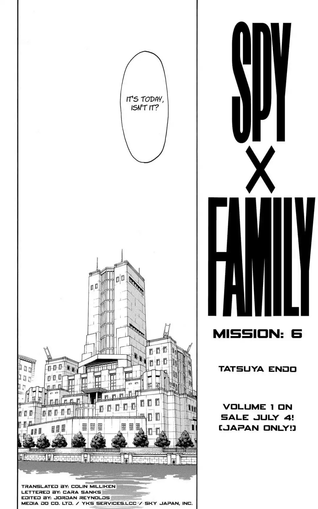 Spy X Family - Chapter 6: Mission: 6