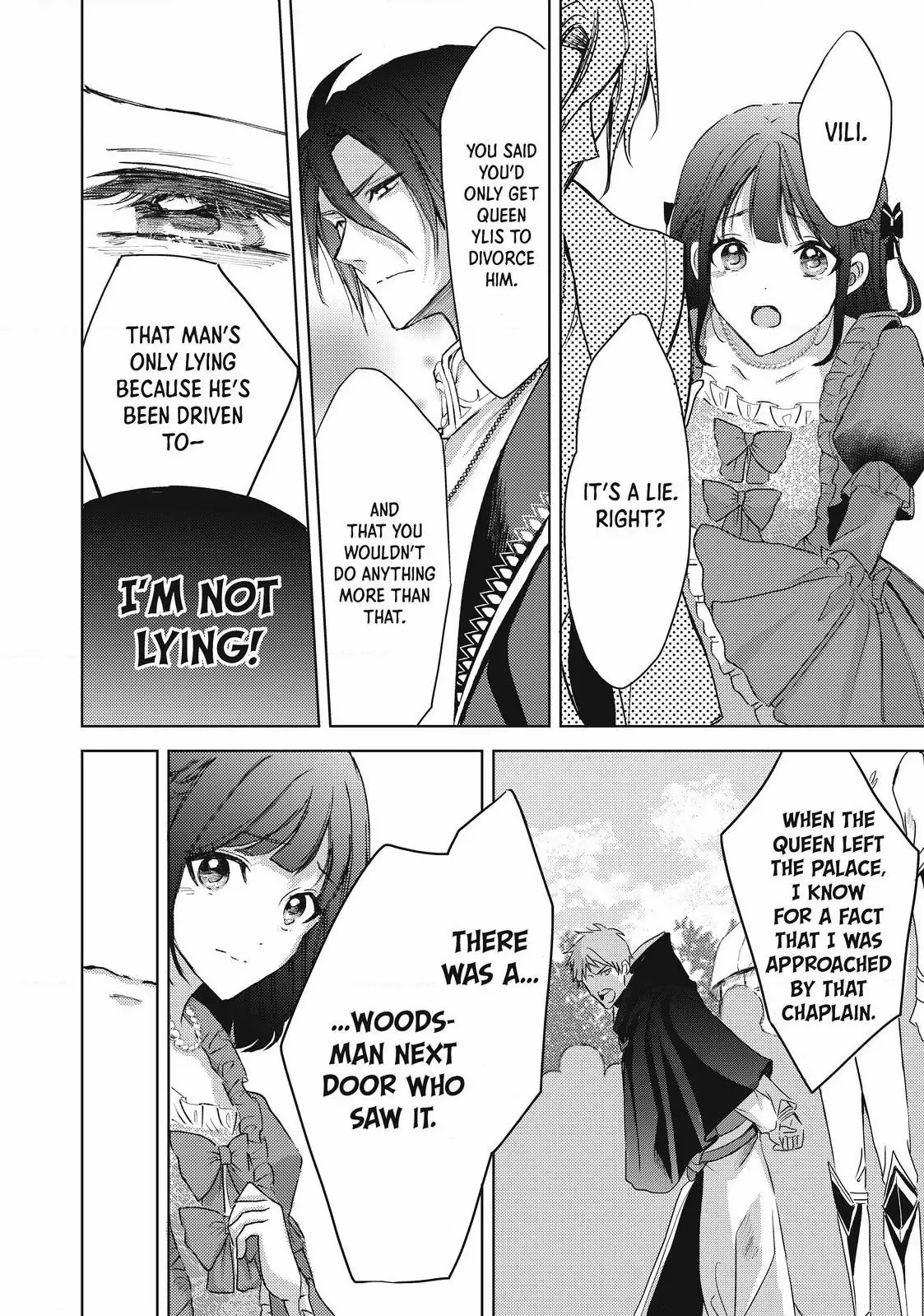 Ouhi-Sama Wa Rikon Shitai - Isekai Kara Seijo-Sama Ga Kita No De, Mou Oyaku Gomen Desu Wa Ne? - Chapter 18.2