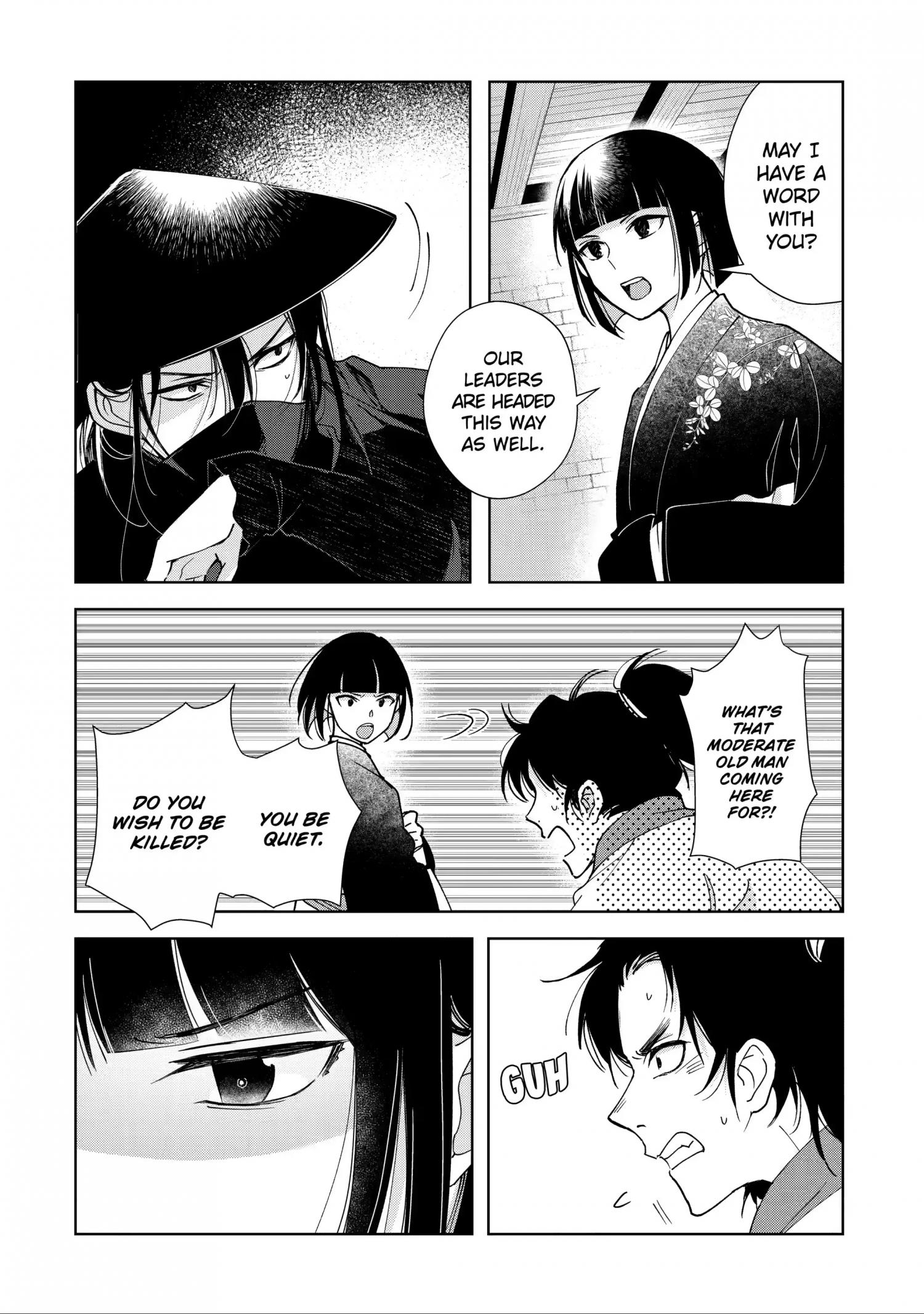 Botsuraku Reijou No Ikoku Kekkonroku - Chapter 10