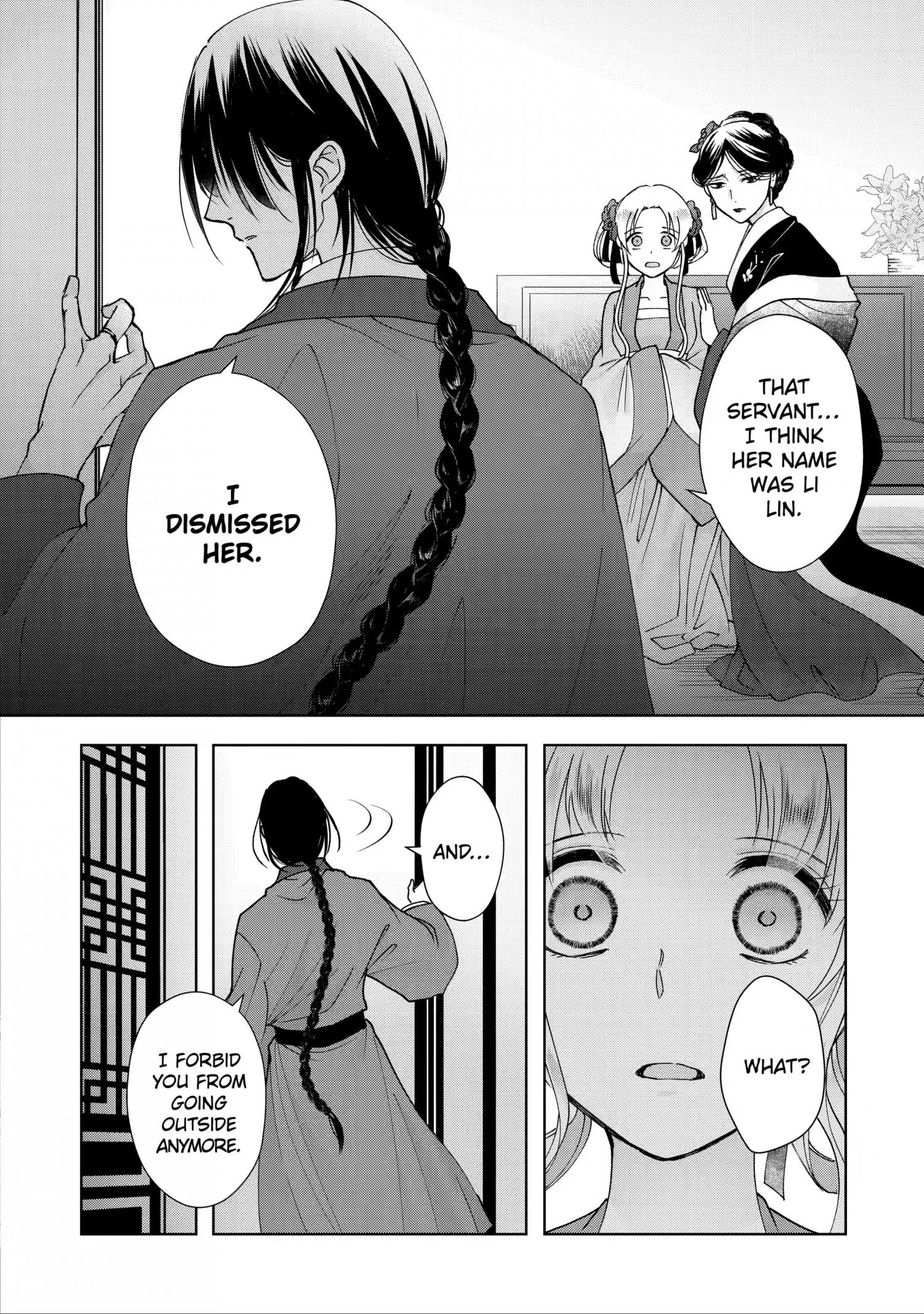 Botsuraku Reijou No Ikoku Kekkonroku - Chapter 10