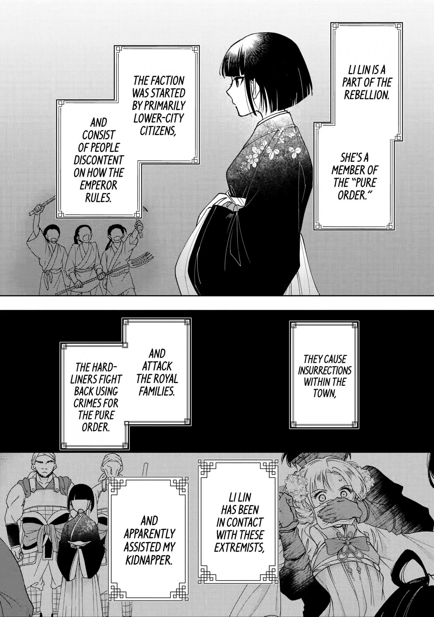 Botsuraku Reijou No Ikoku Kekkonroku - Chapter 10