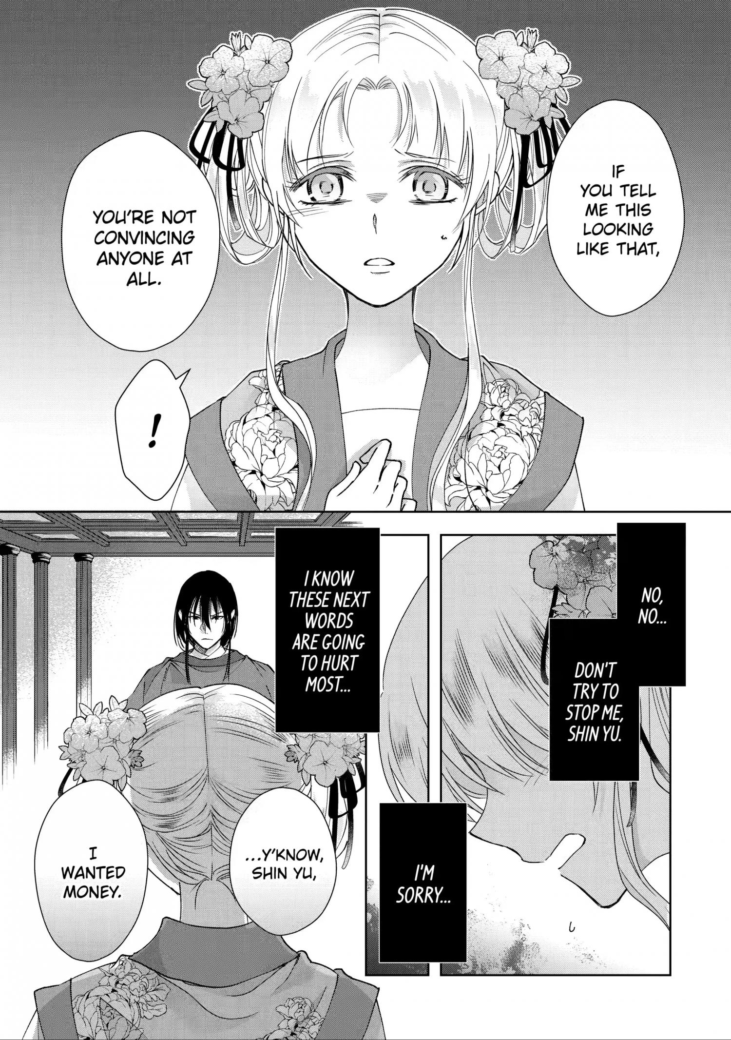 Botsuraku Reijou No Ikoku Kekkonroku - Chapter 10