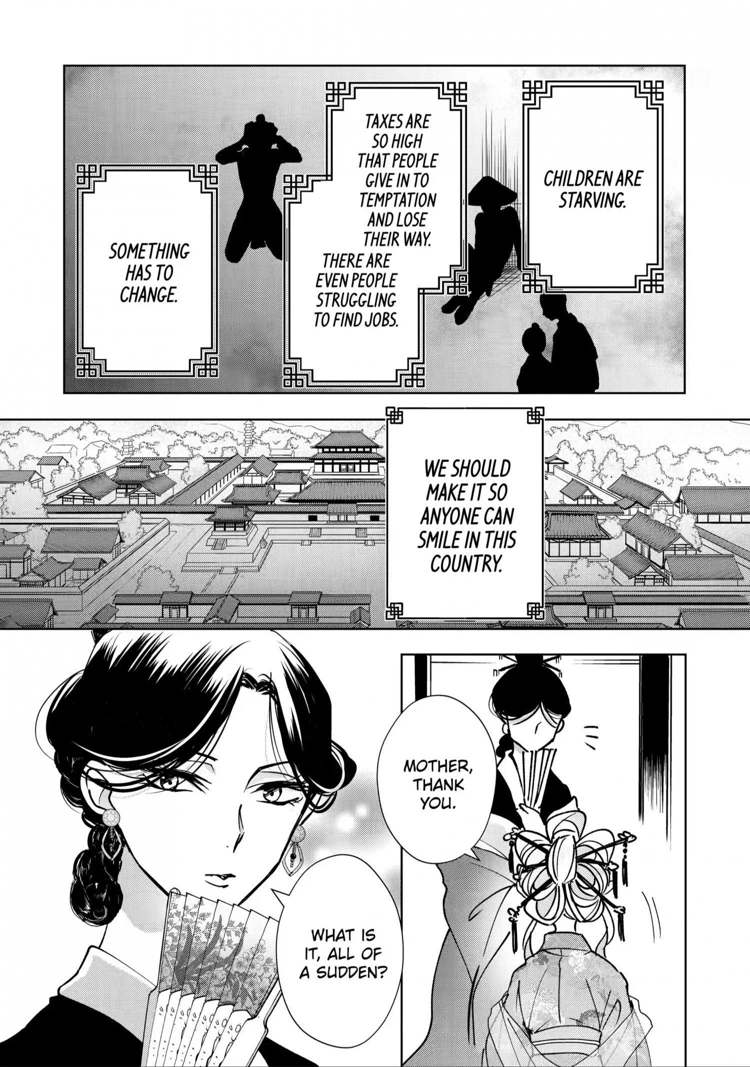 Botsuraku Reijou No Ikoku Kekkonroku - Chapter 7