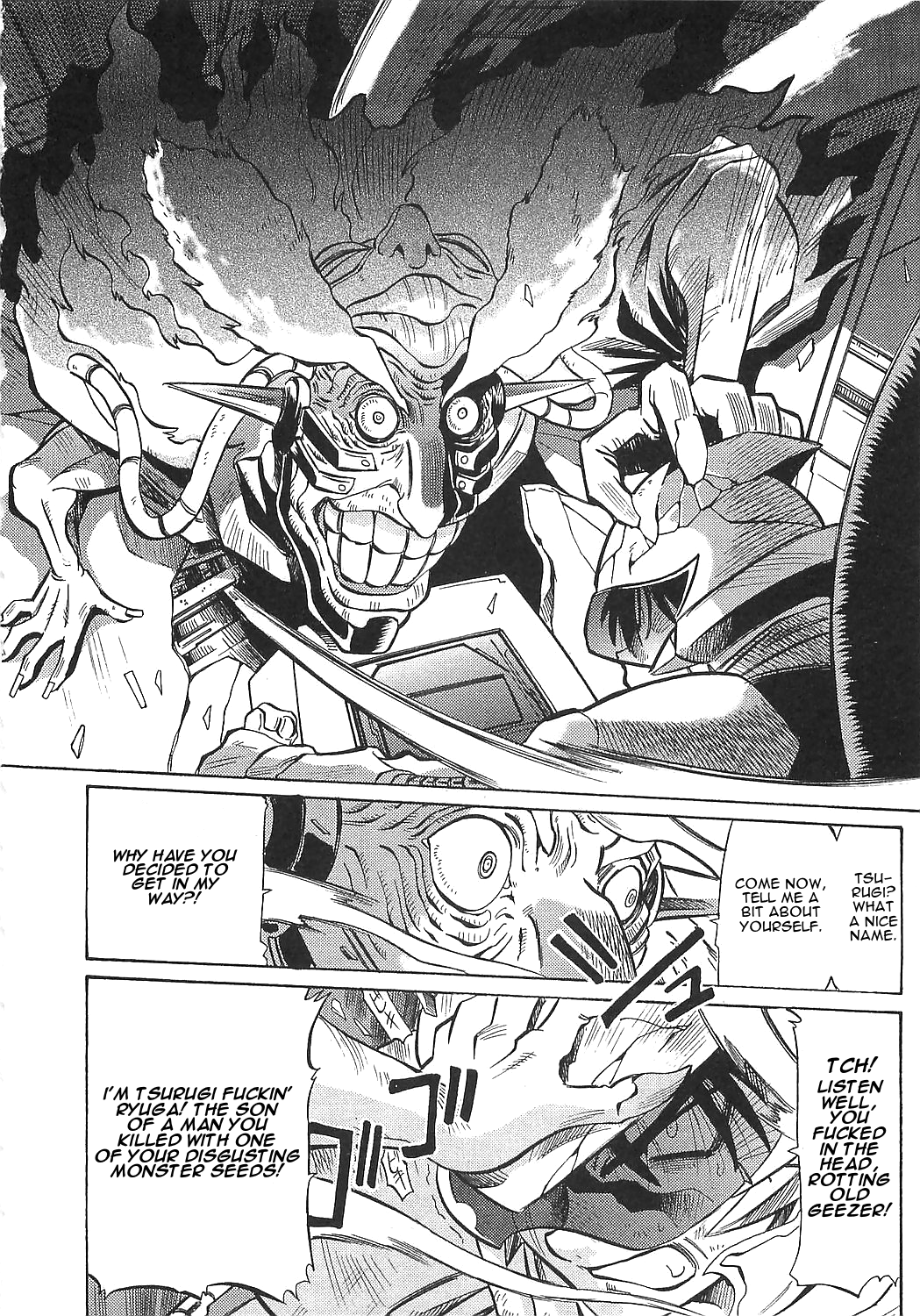 Getter Robo Hien - The Earth Suicide - Vol.3 Chapter 14: The Awakening Of Getter Gaia