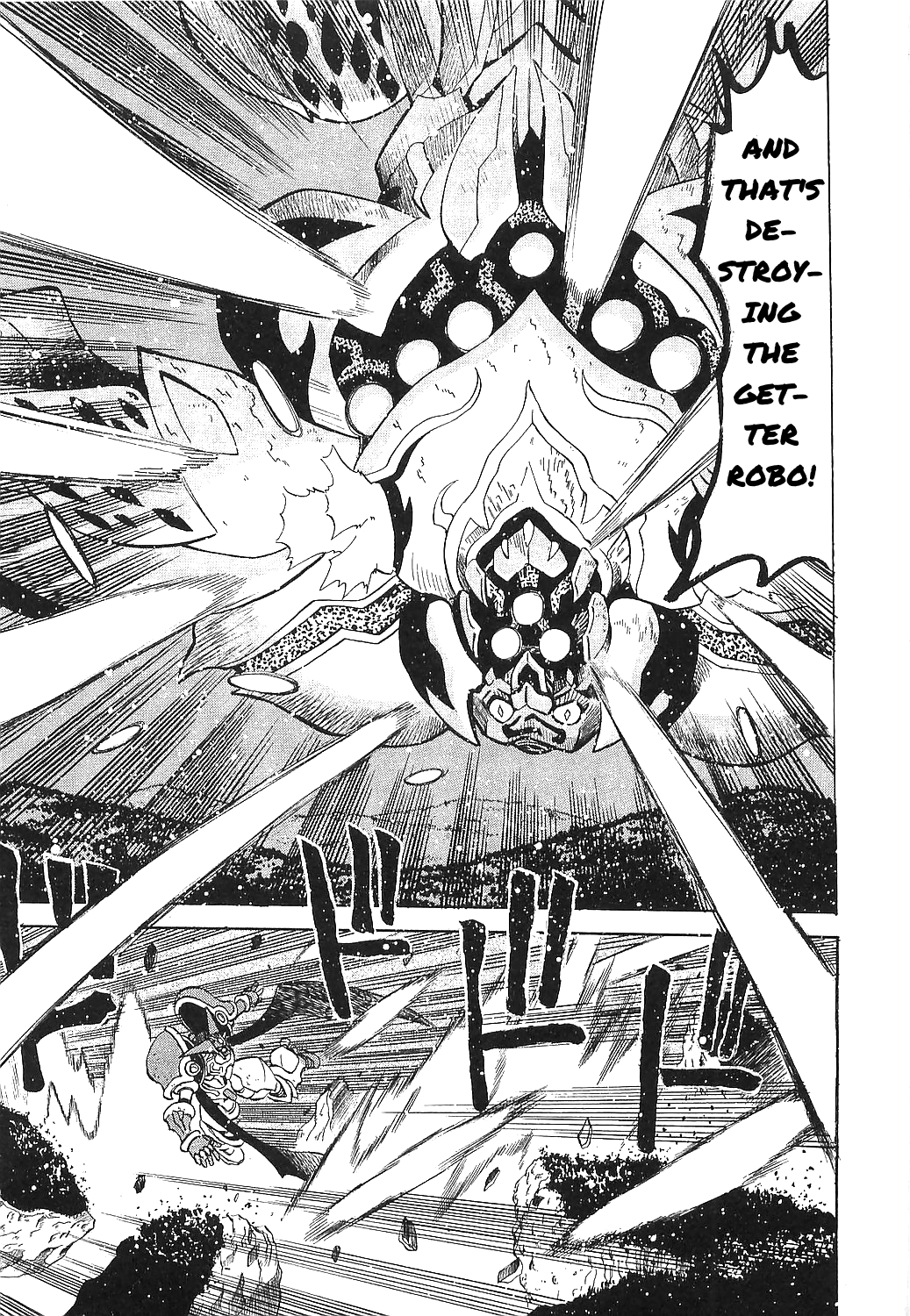 Getter Robo Hien - The Earth Suicide - Vol.3 Chapter 17: End Of The Journey