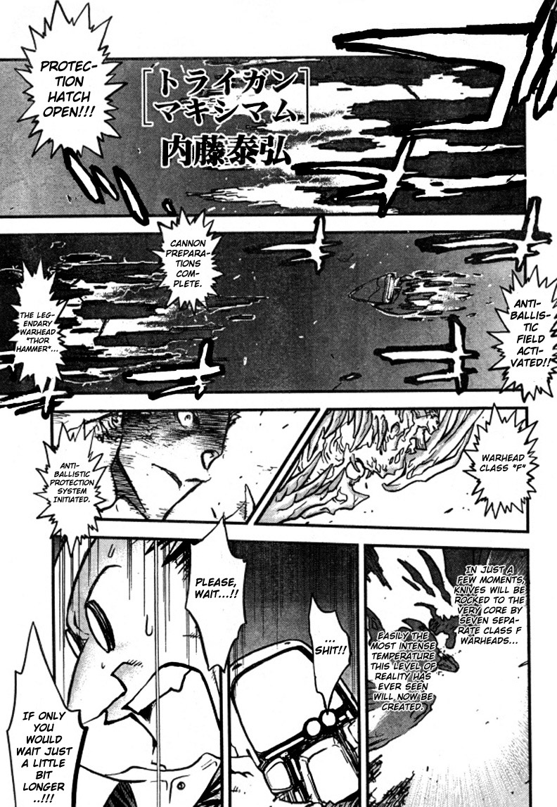 Trigun Maximum - Vol.14 Chapter 93: Never Give Up! Never Surrender!