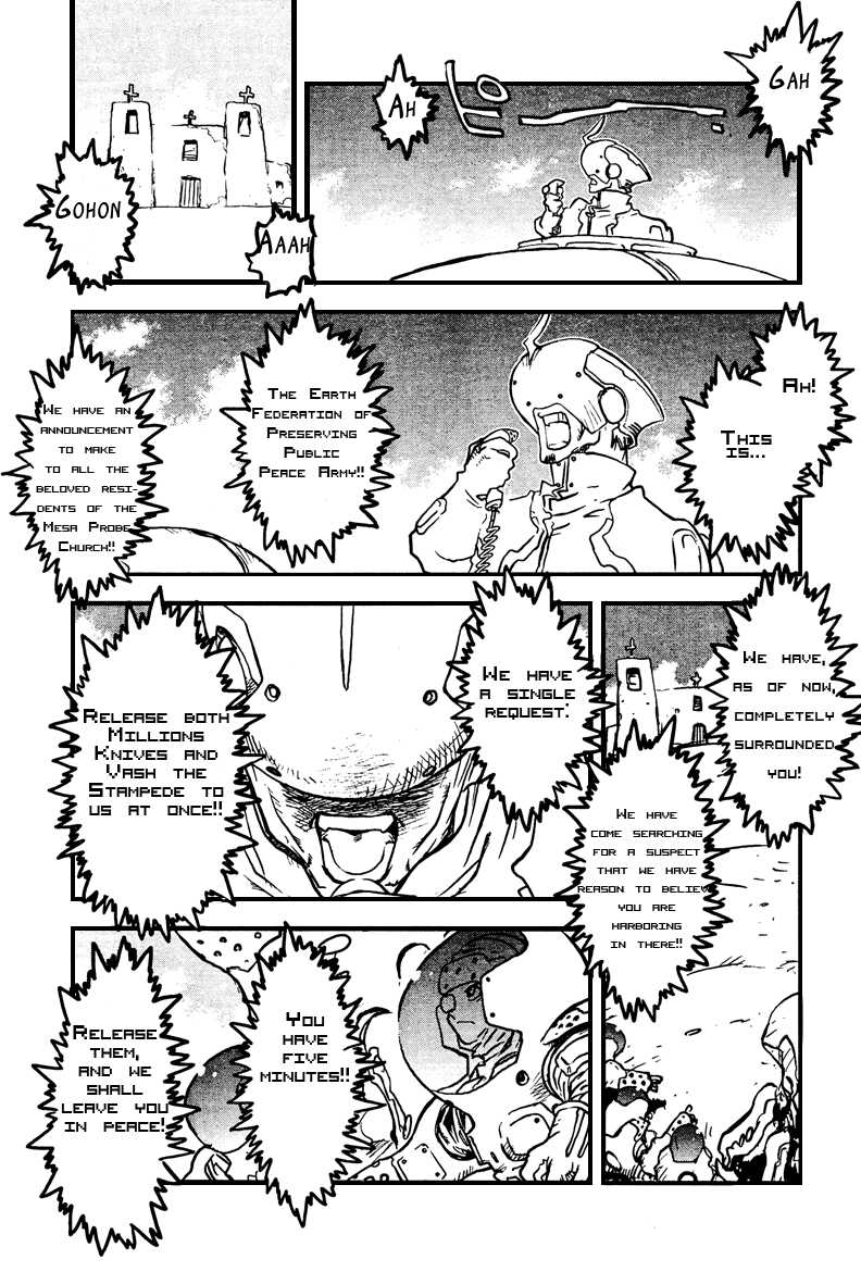 Trigun Maximum - Vol.14 Chapter 97: Never Ending Song