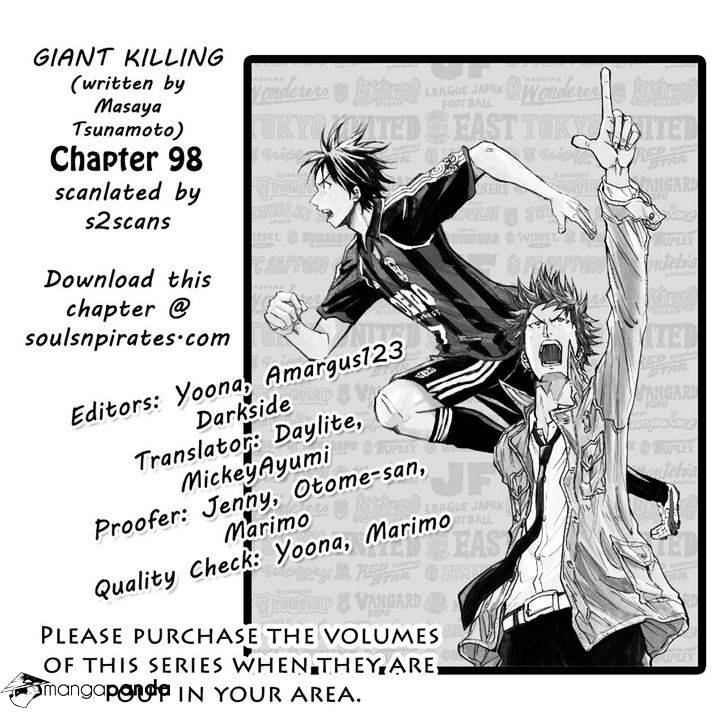 Giant Killing - Chapter 98