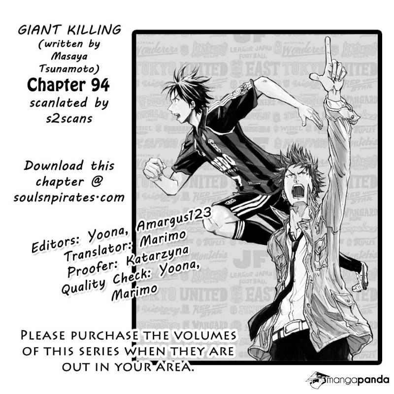 Giant Killing - Chapter 94