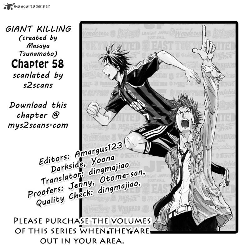 Giant Killing - Chapter 58