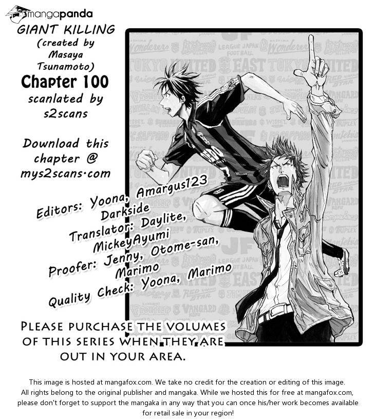 Giant Killing - Chapter 100