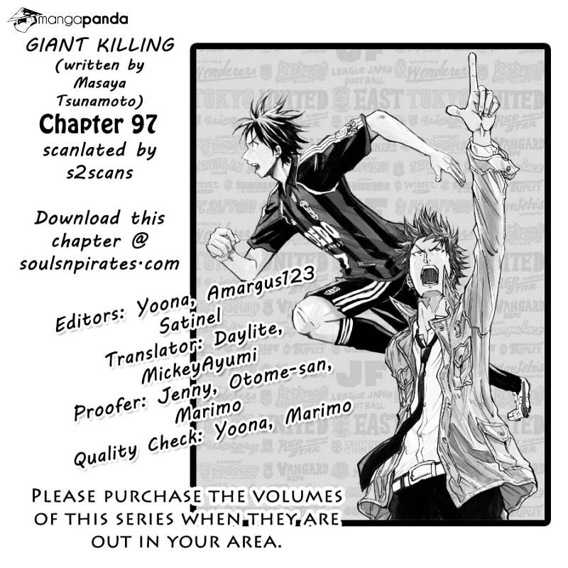 Giant Killing - Chapter 97