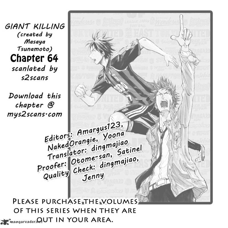 Giant Killing - Chapter 64