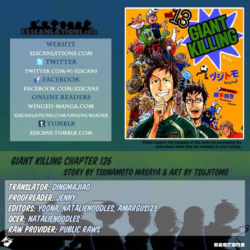 Giant Killing - Chapter 126