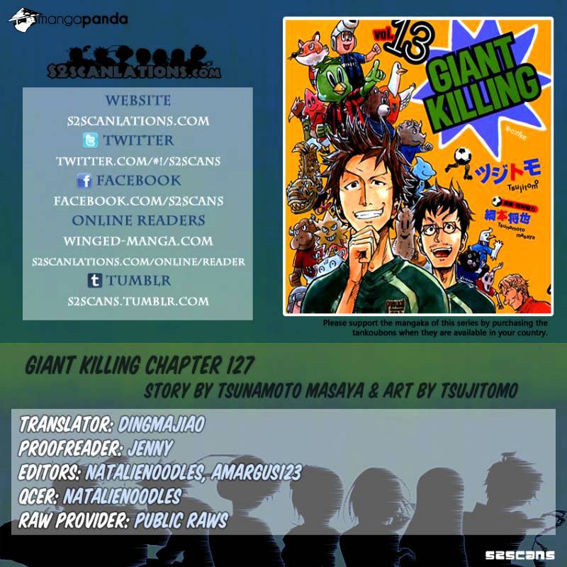 Giant Killing - Chapter 127