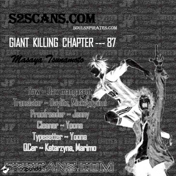 Giant Killing - Chapter 87