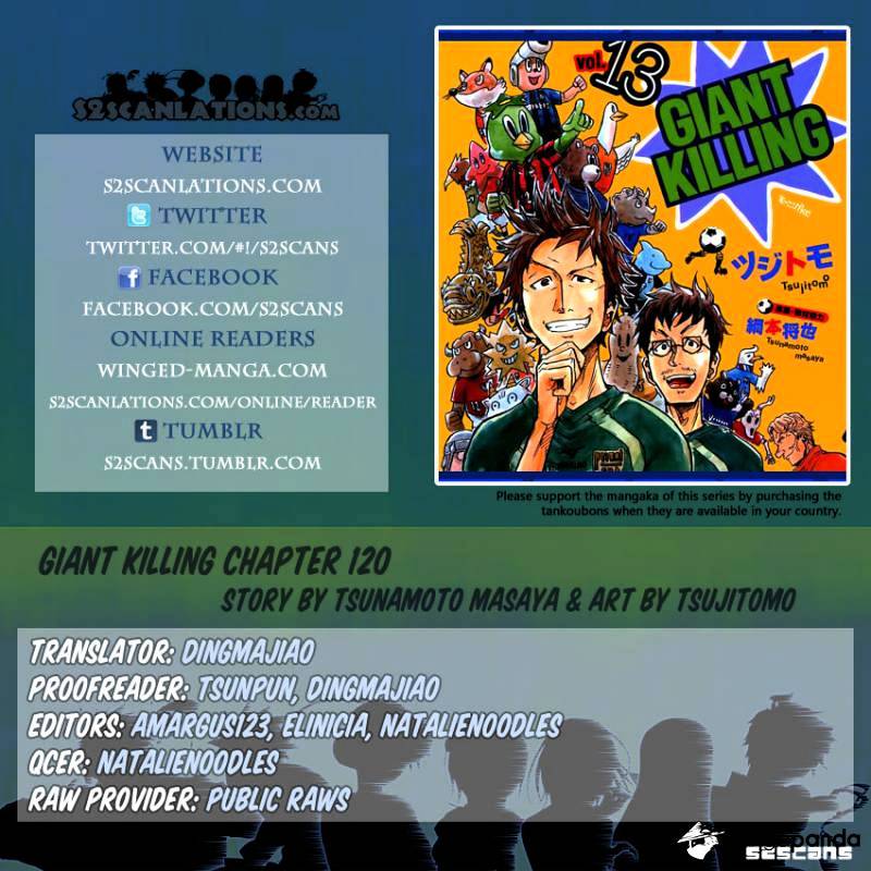 Giant Killing - Chapter 120