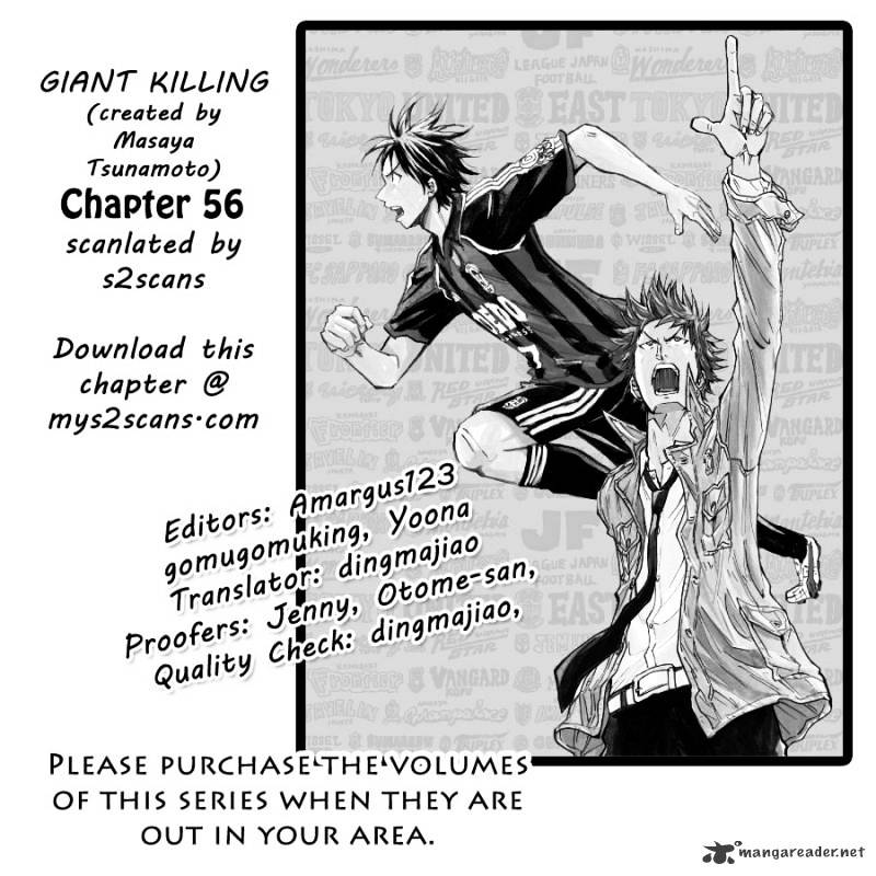 Giant Killing - Chapter 56