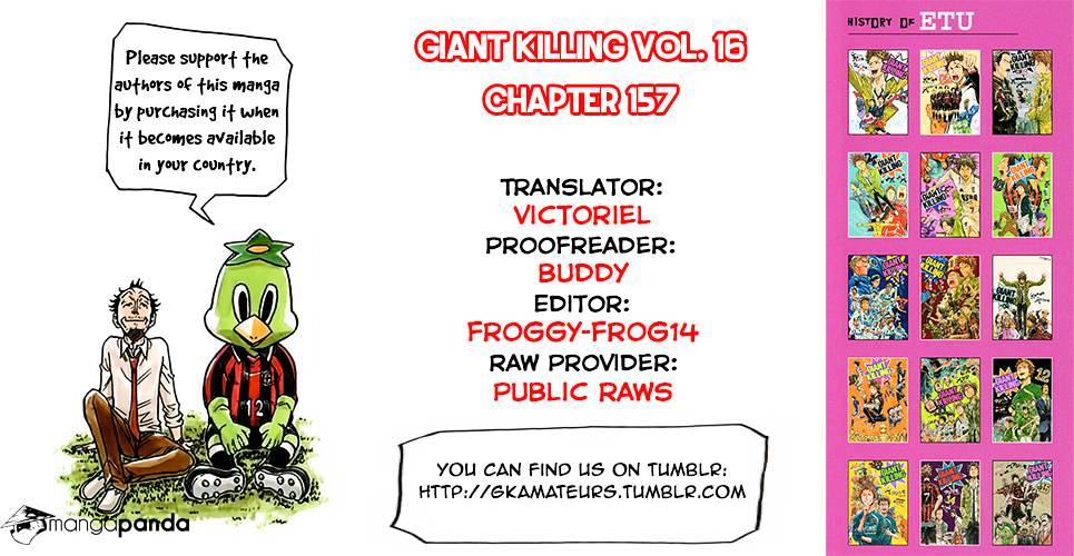 Giant Killing - Chapter 157