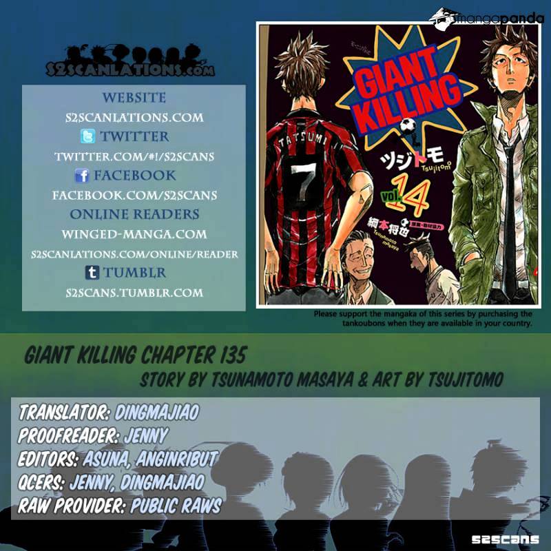 Giant Killing - Chapter 135