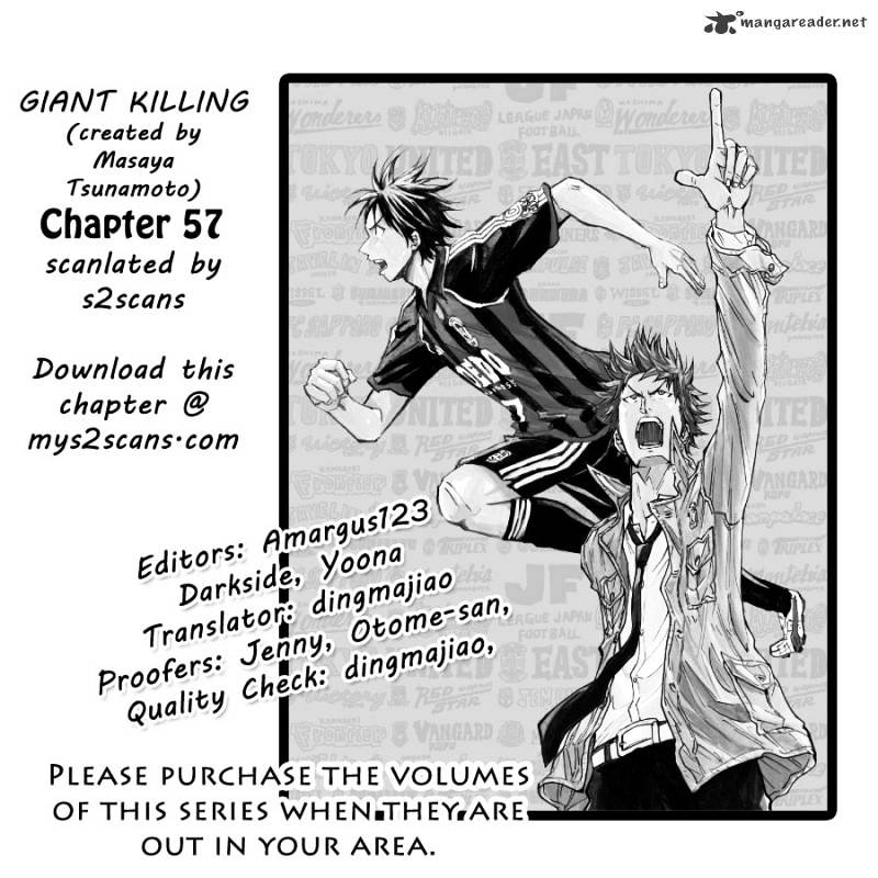 Giant Killing - Chapter 57